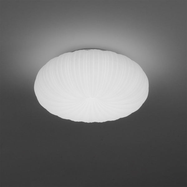 Moderne LED-Deckenleuchte mit Plissee-Design