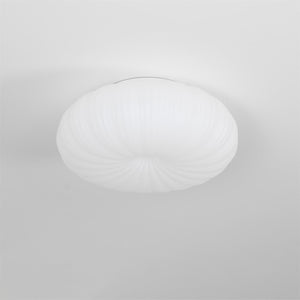 Moderne LED-Deckenleuchte mit Plissee-Design