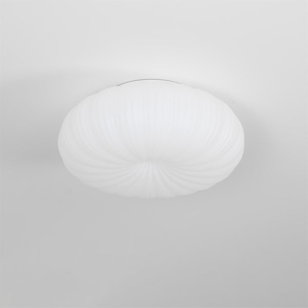 Moderne LED-Deckenleuchte mit Plissee-Design
