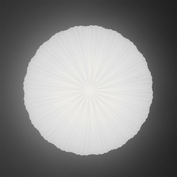 Moderne LED-Deckenleuchte mit Plissee-Design