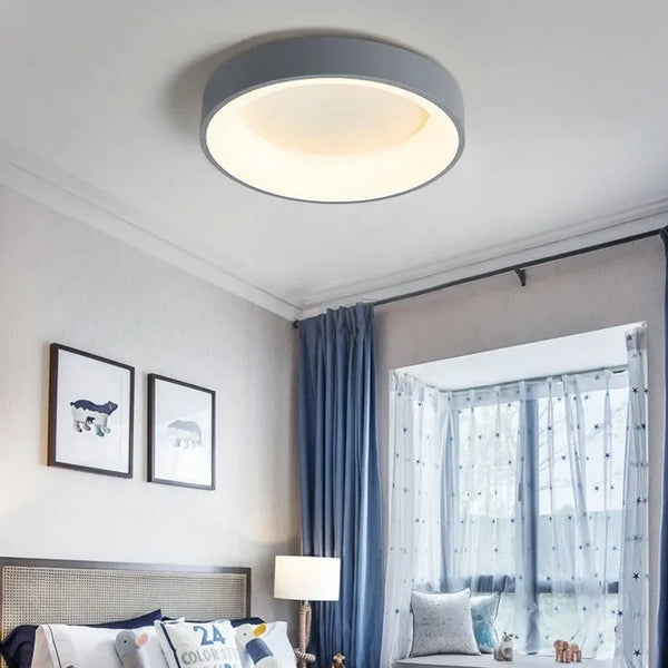 Moderne Deckenleuchte Mit Bündigem Rundem Design