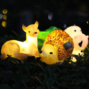 Tierische Solar-LED-Gartenleuchte