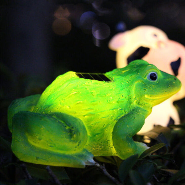 Tierische Solar-LED-Gartenleuchte
