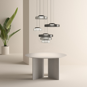 Moderne Geschichtete LED-Pendelleuchte