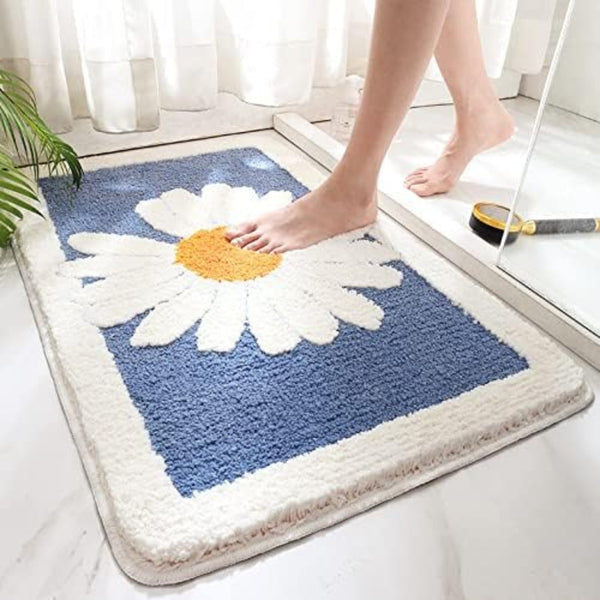 Weiche Florale Badematte
