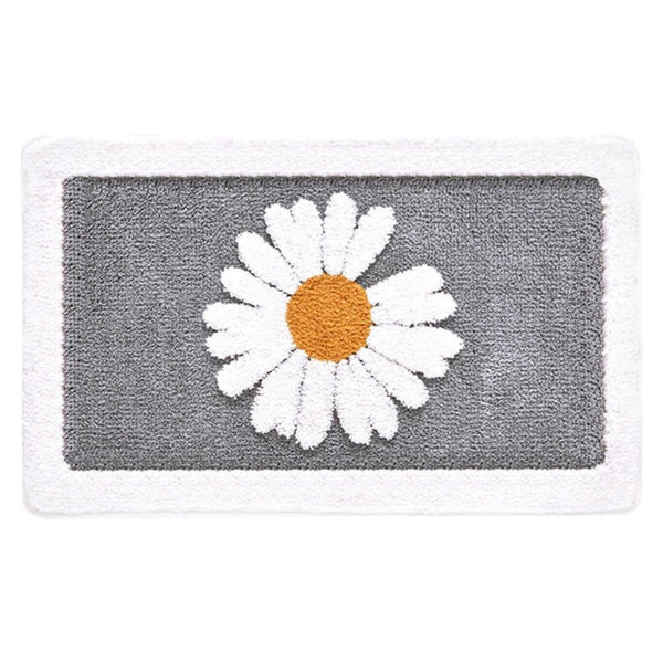 Weiche Florale Badematte