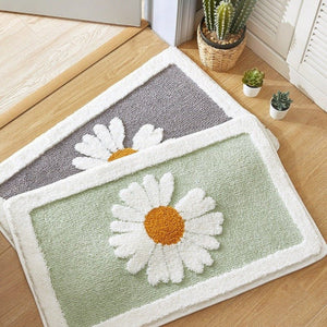 Weiche Florale Badematte
