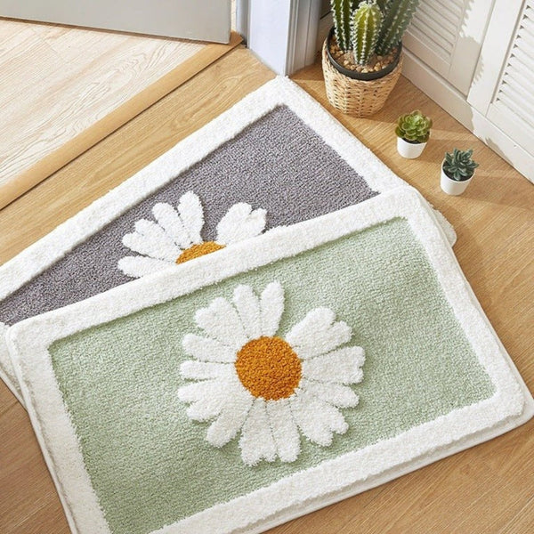 Weiche Florale Badematte