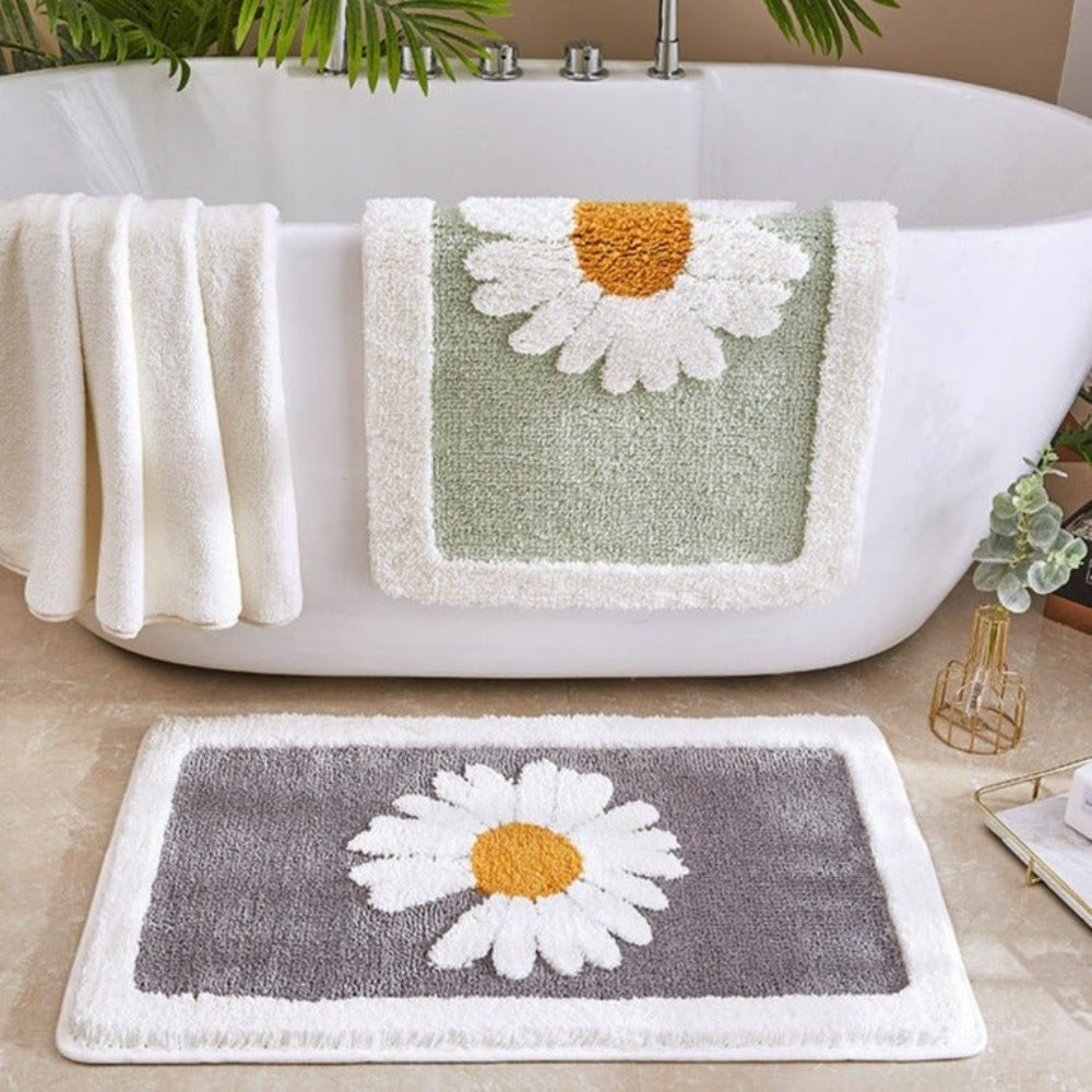 Weiche Florale Badematte