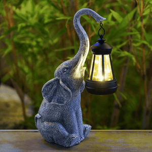 Charmante Elefant Solar Gartenlampe