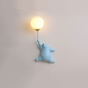 Ballon Bär Adorable Nachtlicht Wandlampe
