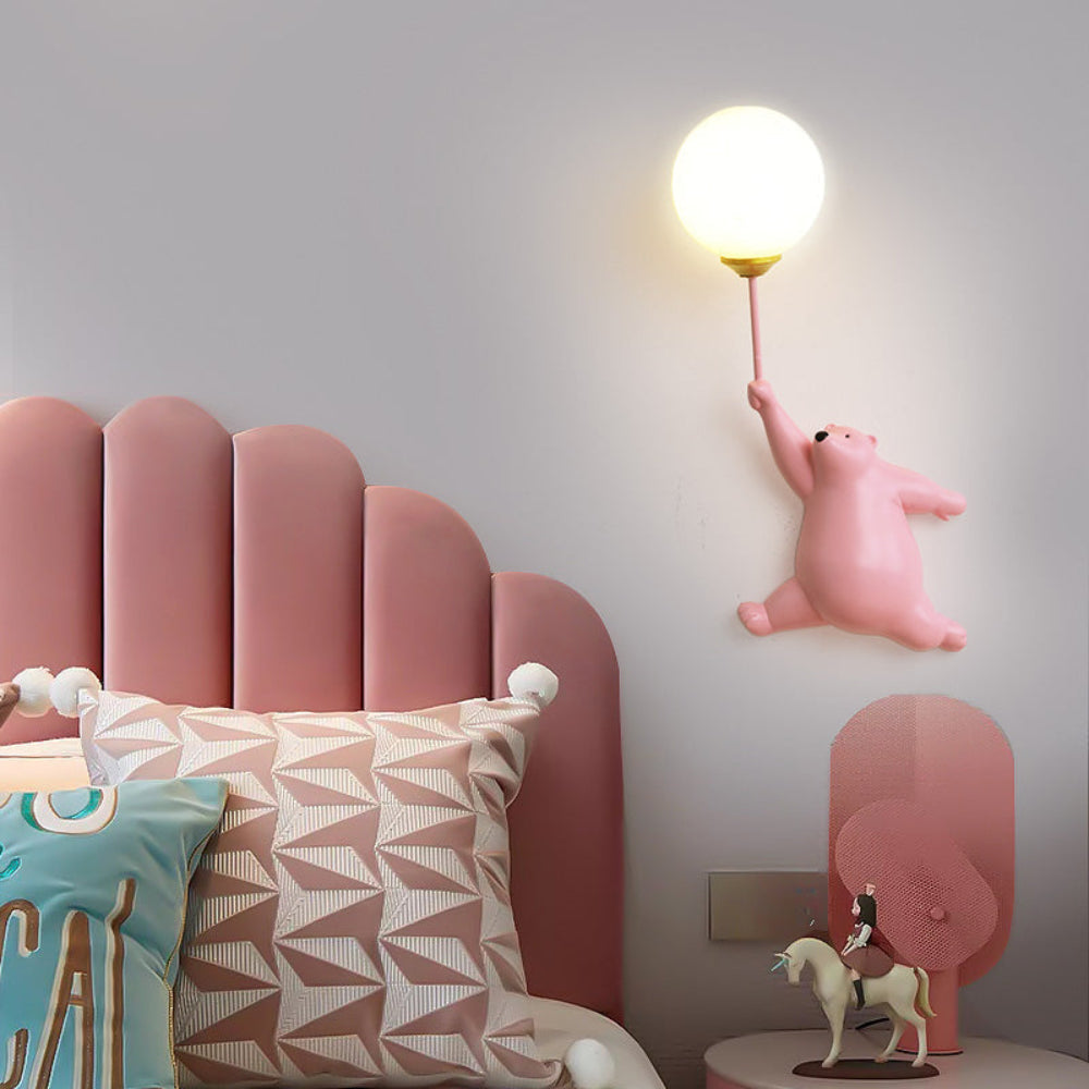 Ballon Bär Adorable Nachtlicht Wandlampe