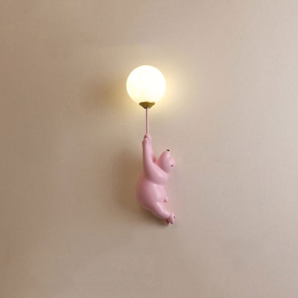 Ballon Bär Adorable Nachtlicht Wandlampe