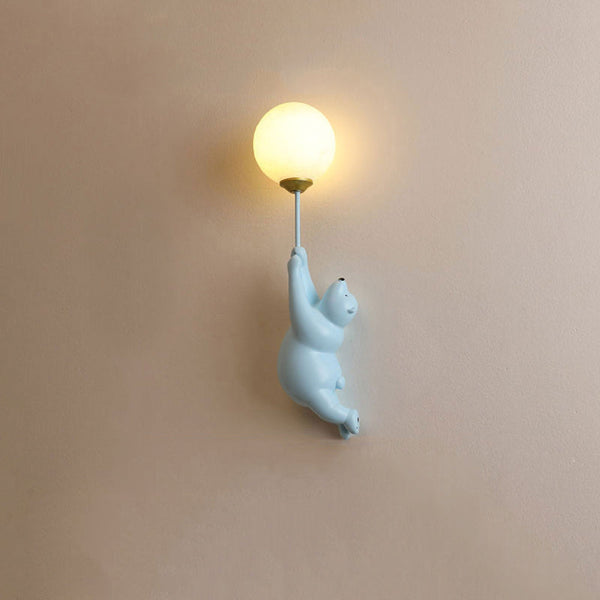 Ballon Bär Adorable Nachtlicht Wandlampe