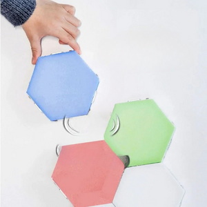 Mehrfarbig Hexagonol LED Wandleuchten