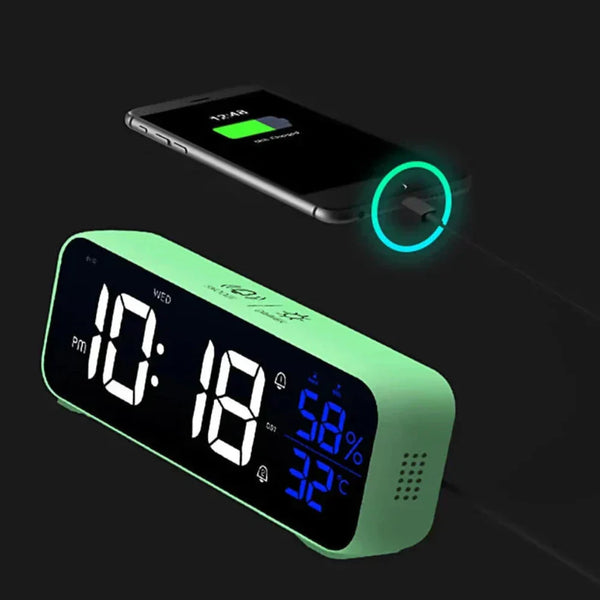 Smart LED Wecker mit Musik & Sprachsteuerung