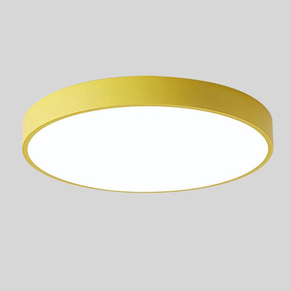 Variant image for Kreisförmige LED Deckenleuchte im Skandinavischen Design für Wohnzimmer und Schlafzimmer-22