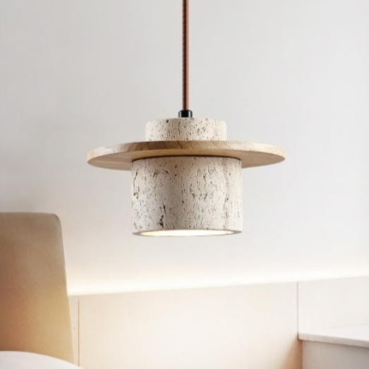 Moderne Runde LED-Pendelleuchte für die Decke
