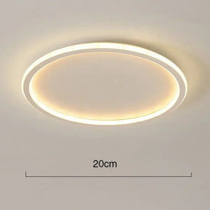 Variant image for Runde LED Deckenleuchte im Skandinavischen Design für Wohnzimmer und Schlafzimmer-6