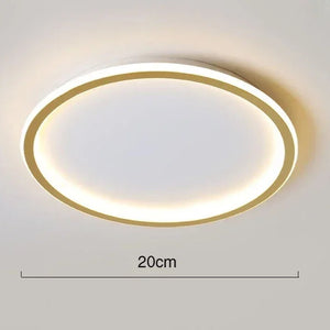 Variant image for Runde LED Deckenleuchte im Skandinavischen Design für Wohnzimmer und Schlafzimmer-11