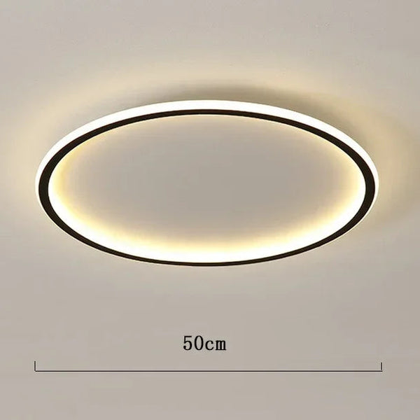 Variant image for Runde LED Deckenleuchte im Skandinavischen Design für Wohnzimmer und Schlafzimmer-25
