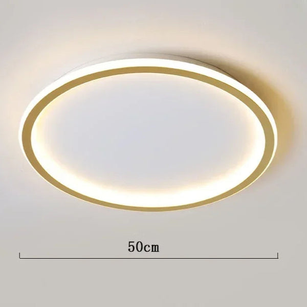 Variant image for Runde LED Deckenleuchte im Skandinavischen Design für Wohnzimmer und Schlafzimmer-35