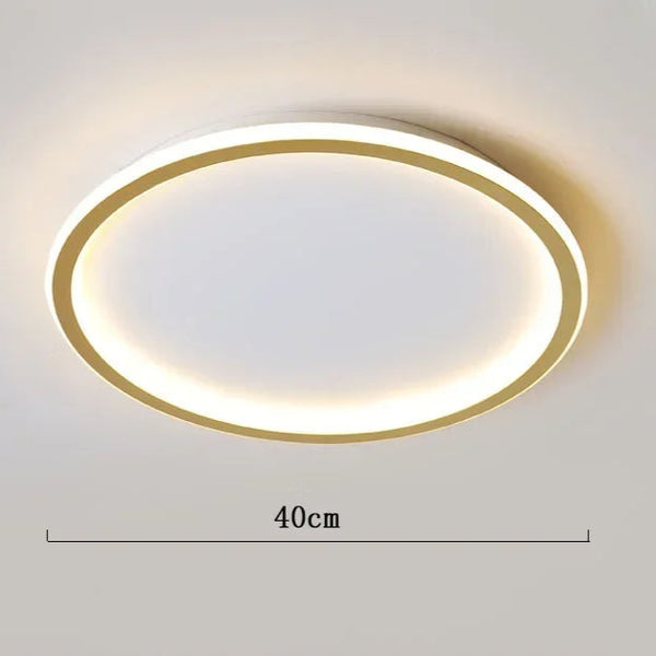 Variant image for Runde LED Deckenleuchte im Skandinavischen Design für Wohnzimmer und Schlafzimmer-20