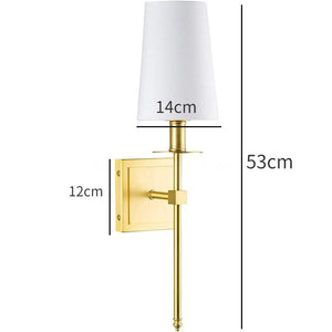 Weinlese inspirierte LED-Wandleuchte