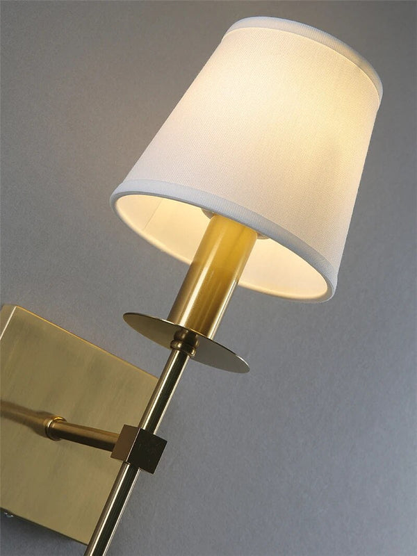 Weinlese inspirierte LED-Wandleuchte
