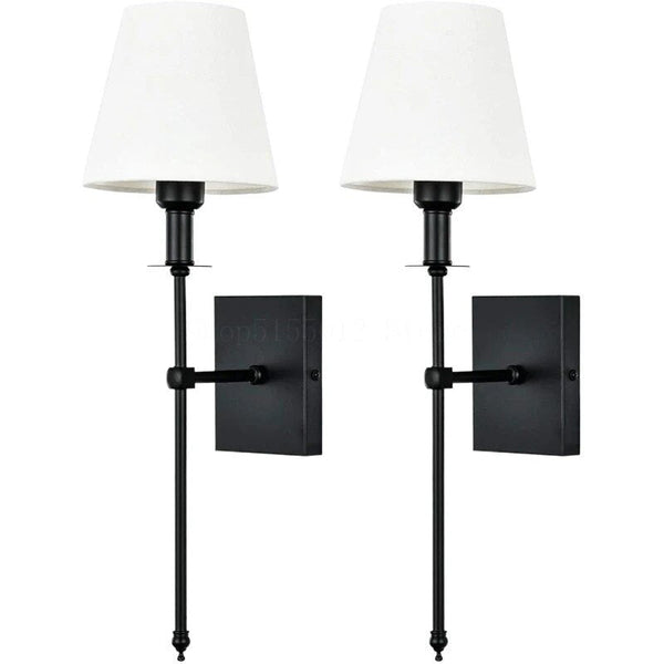 Weinlese inspirierte LED-Wandleuchte