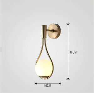 Moderne Stilvolle LED-Wandleuchte