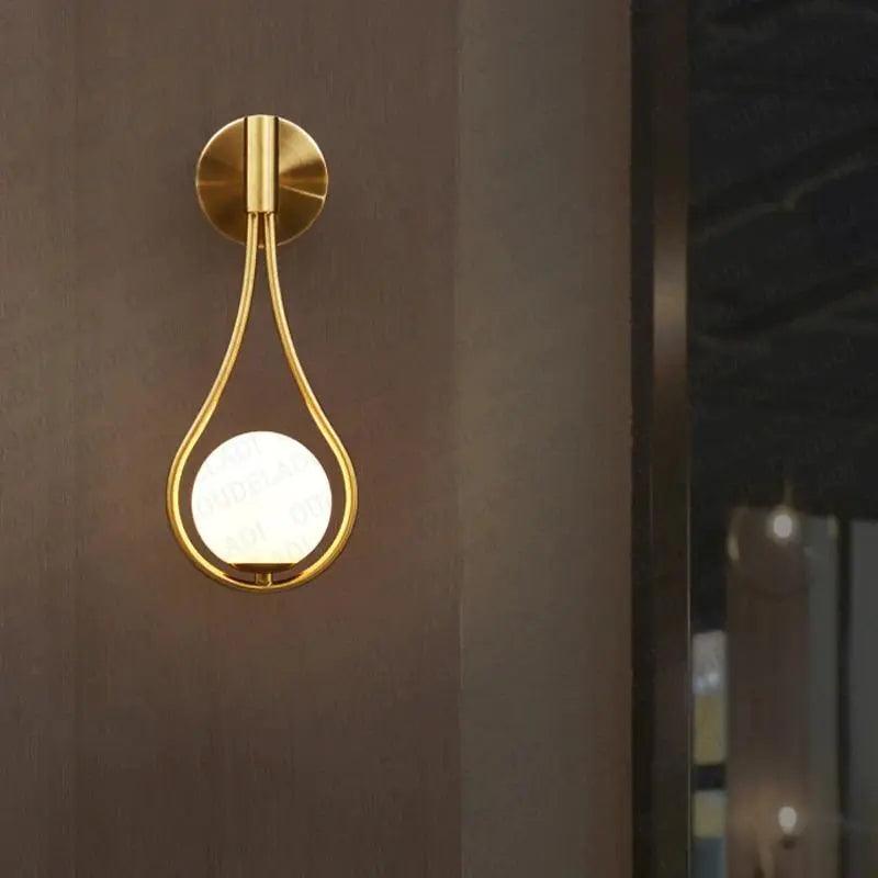 Moderne Stilvolle LED-Wandleuchte