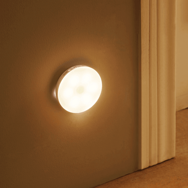 Wiederaufladbare LED-Wandleuchte mit Bewegungssensor