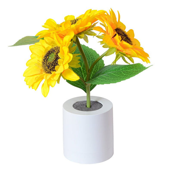 Sonnenblume LED Moderne Tischlampe