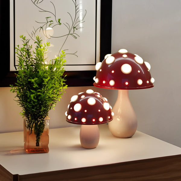 LED Moderne Pilz Tischlampe