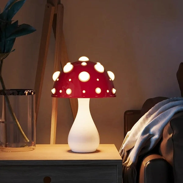 LED Moderne Pilz Tischlampe