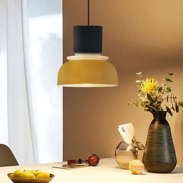 Moderne Geometrische Farbblock-Pendelleuchte