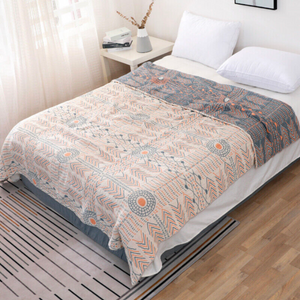 Mandala Boho Wende-Überwurfdecke