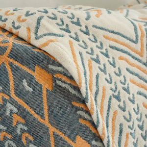 Mandala Boho Wende-Überwurfdecke