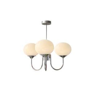 Elegante Moderne Deckenleuchte mit Glasschirmen