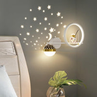 Sternenhimmel LED-Licht mit Astronautenablage