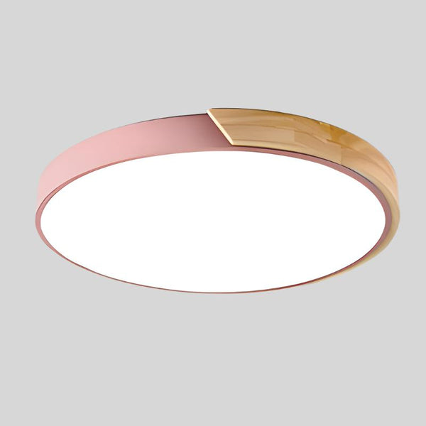 Variant image for Kreisförmige LED Deckenleuchte im Skandinavischen Design für Wohnzimmer und Schlafzimmer-9