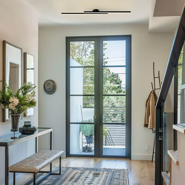 Moderne Halbbündige LED Deckenleuchte