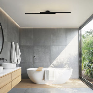 Moderne Halbbündige LED Deckenleuchte