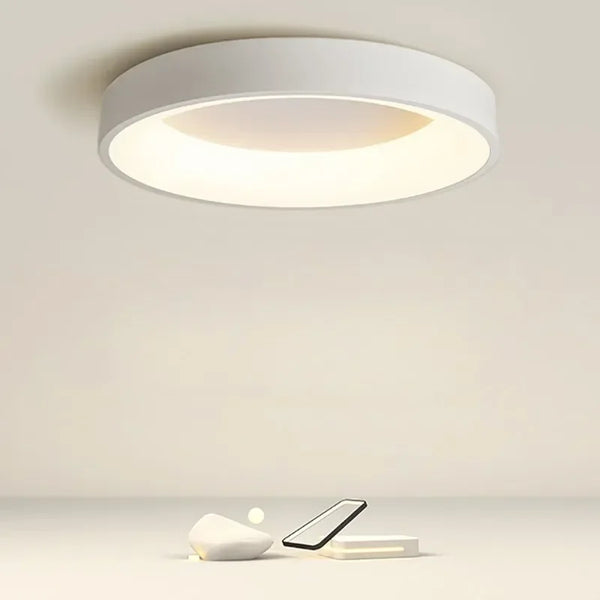 Runde LED-Deckenleuchte im Nordischen Design für Wohnzimmer und Flure