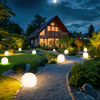Solar Gartenlicht Kugelform LED