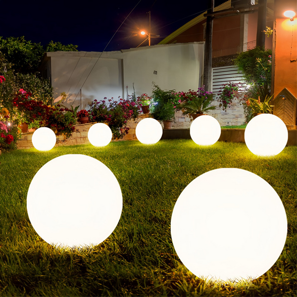 Solar Gartenlicht Kugelform LED