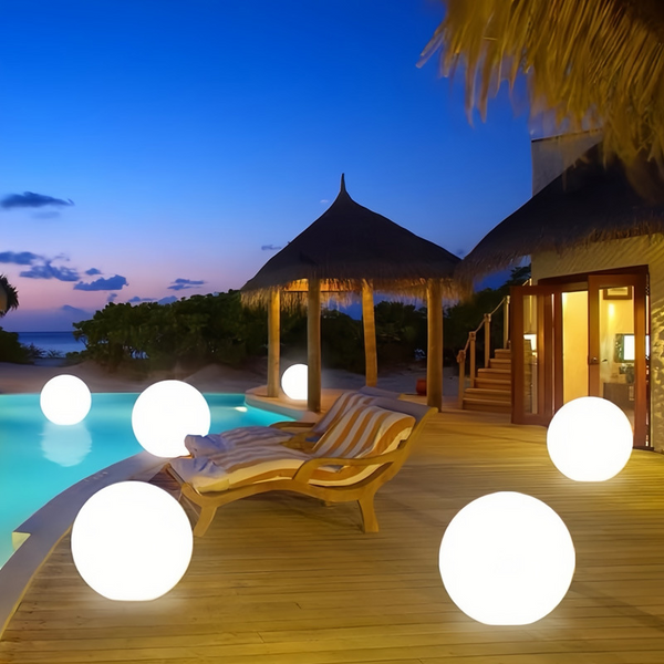 Solar Gartenlicht Kugelform LED