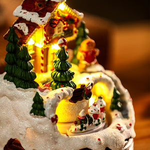 LED Lichter Weihnachts Dorf Haus