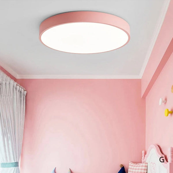 Kreisförmige LED-Deckenleuchte für Wohn- und Schlafzimmer